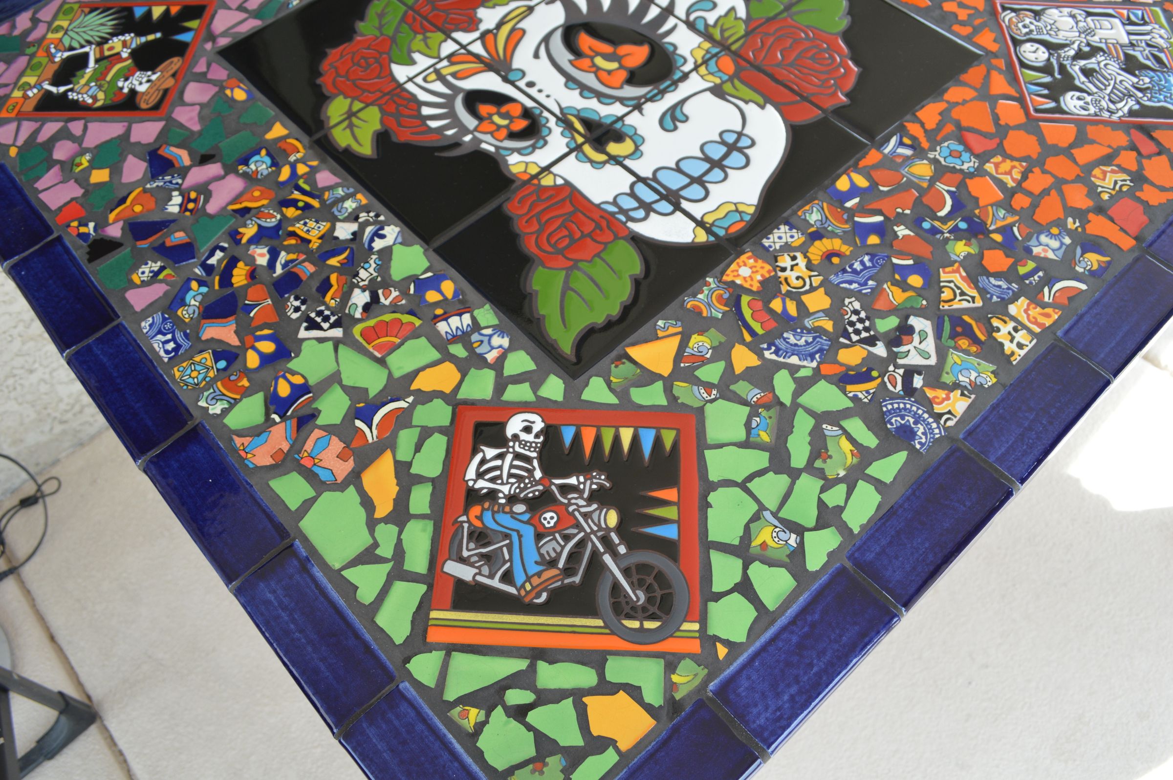 Mexican Tile Table 8 Steps Instructables