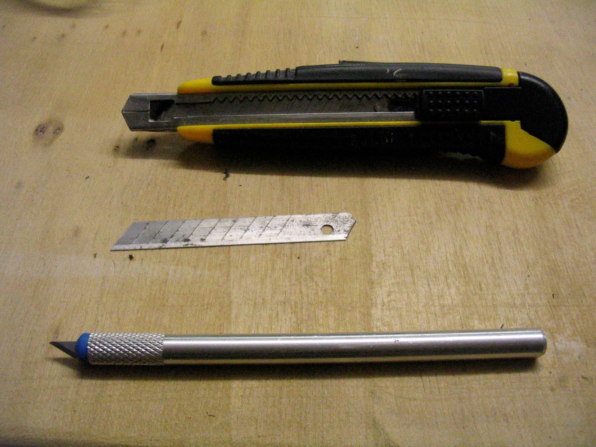 Blades for XActo Knife!! 3 Steps Instructables