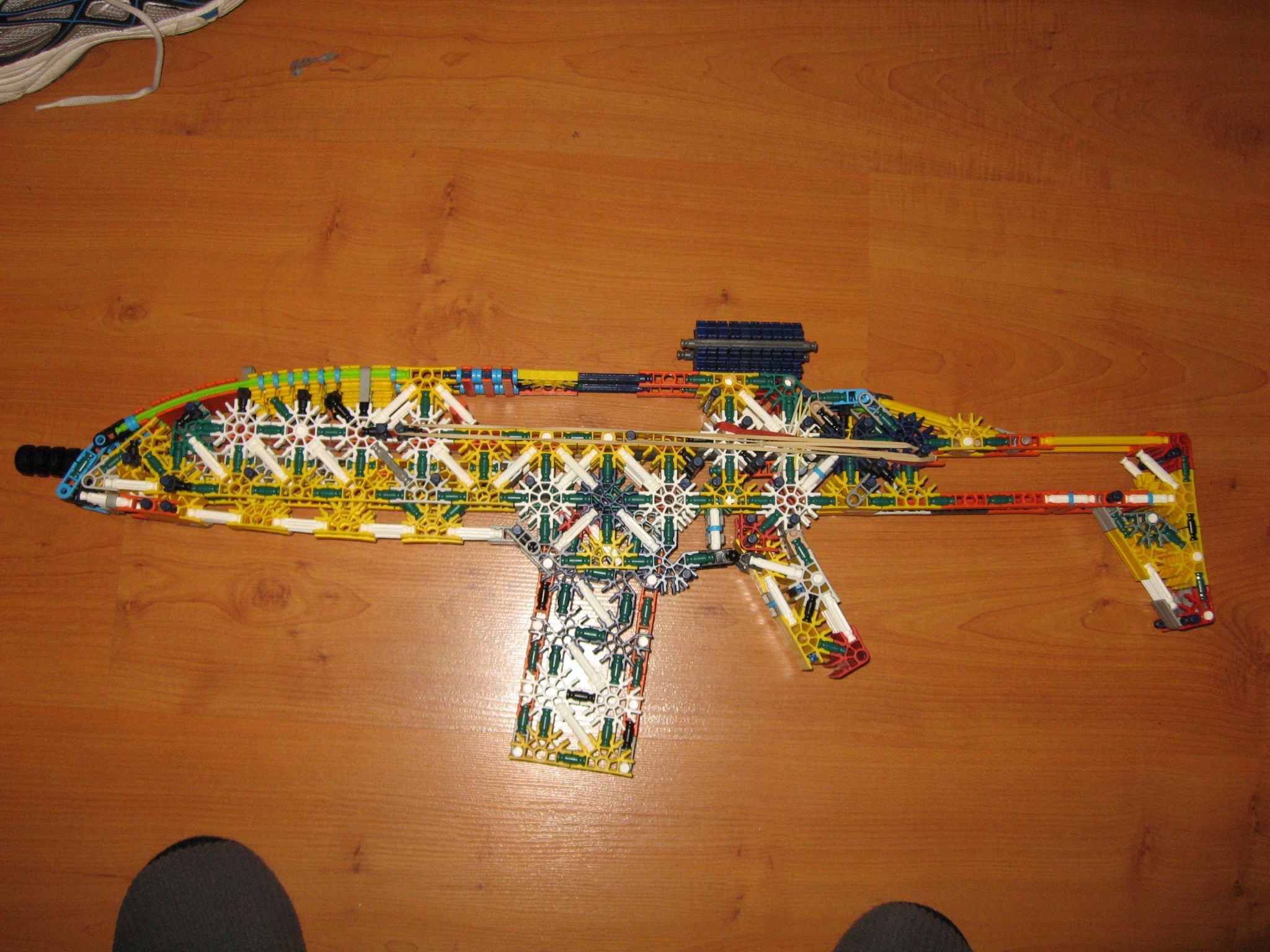 DIY guide for KNEX XM8 Assault Rifle with step-by-step instructions