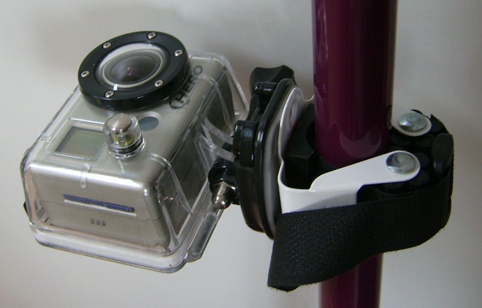 Handlebar Mount for GoPro Camera Instructables