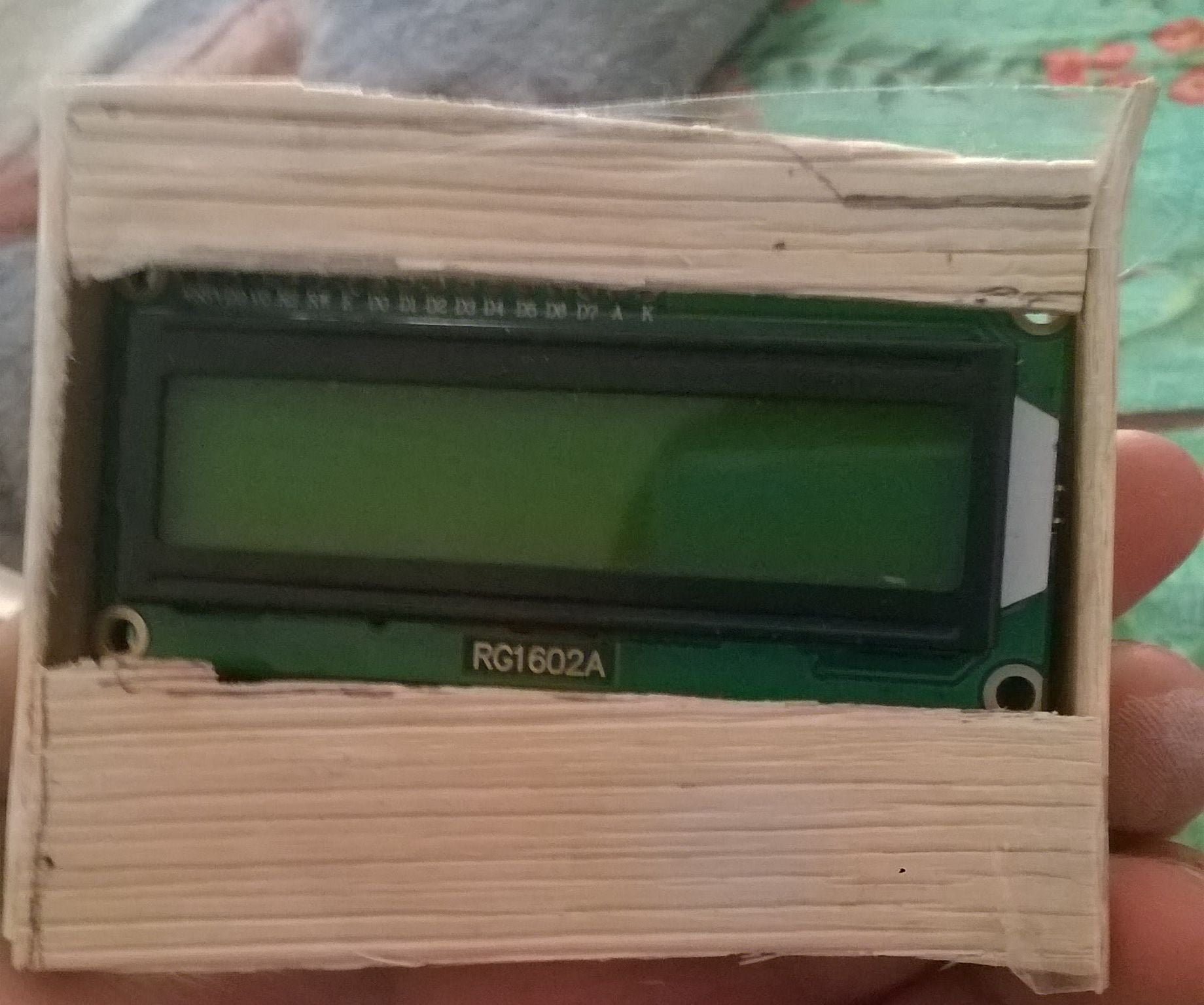 Case for LCD and Arduino 6 Steps Instructables
