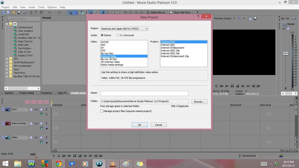 Sony Movie Studio Platinum 12 0 Part 1 32 Steps Instructables