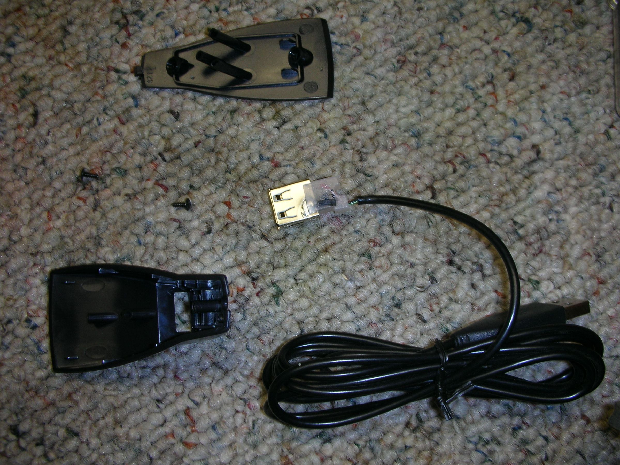 USB Mouse Flash Drive Hack 8 Steps Instructables