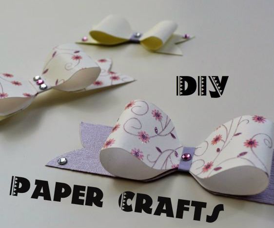 DIY guide for How to make a cute Paper Bow for your gift boxes- DIY Crafts with step-by-step instructions