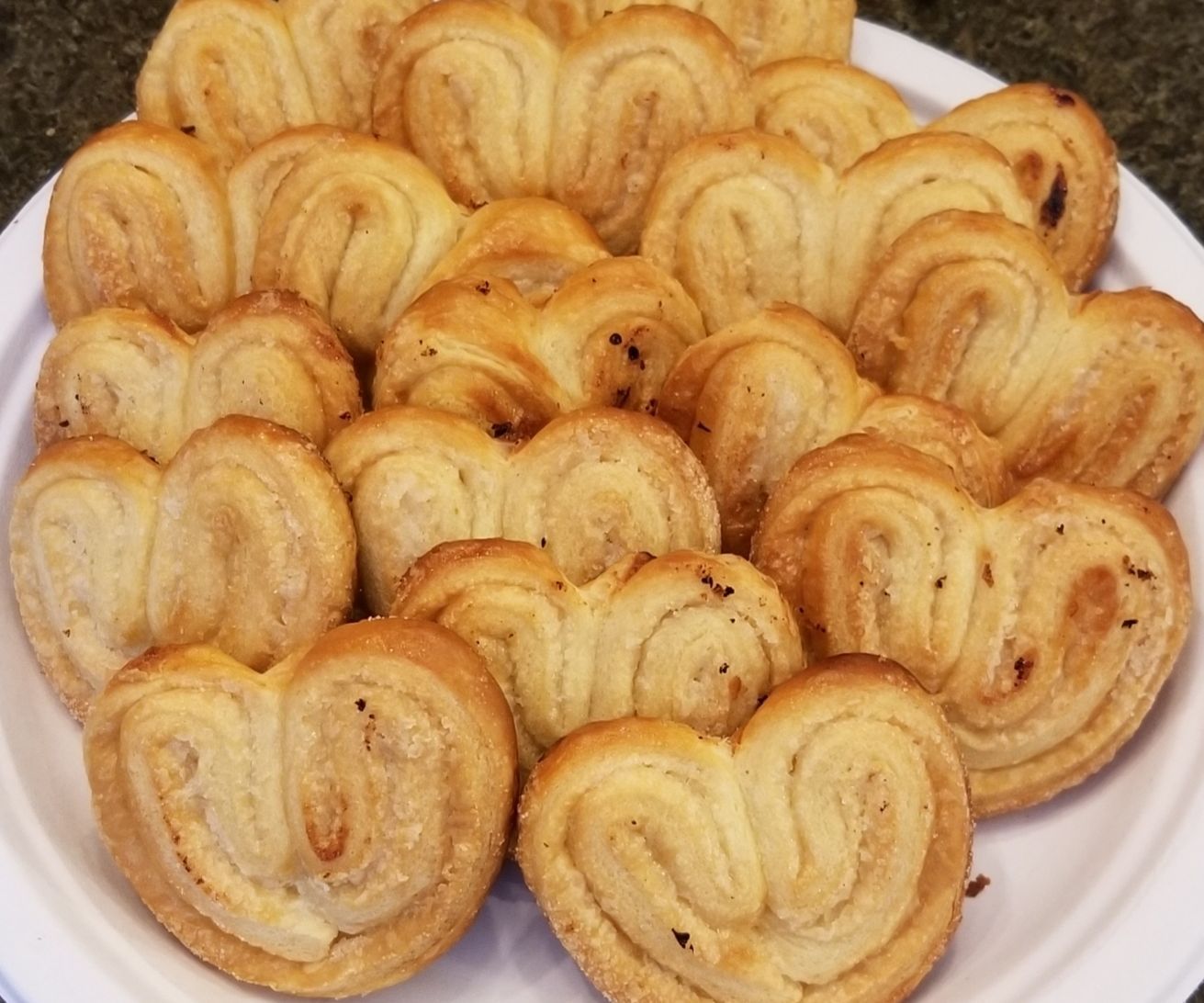 Classic French Palmiers 6 Steps With Pictures Instructables