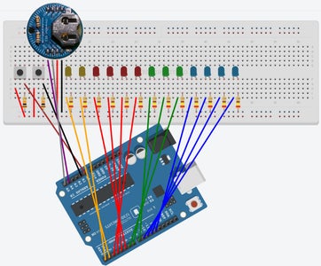 Arduino Binary Clock : 10 Steps (with Pictures) - Instructables