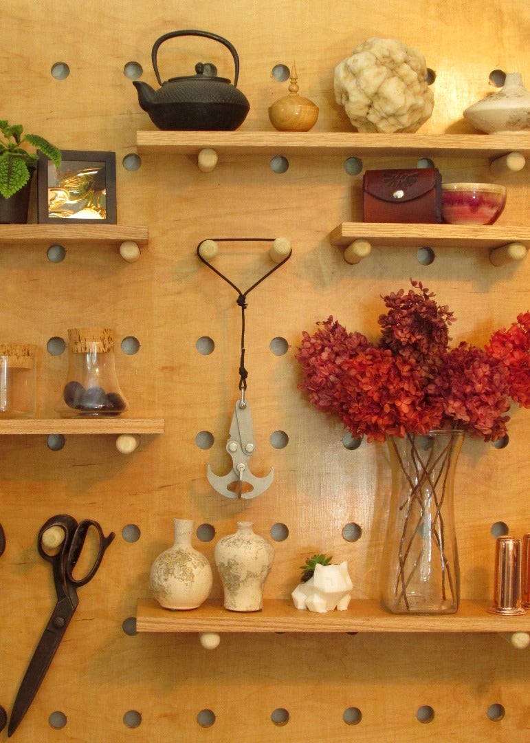 DIY Big Peg Board Shelving System 13 Steps (with Pictures