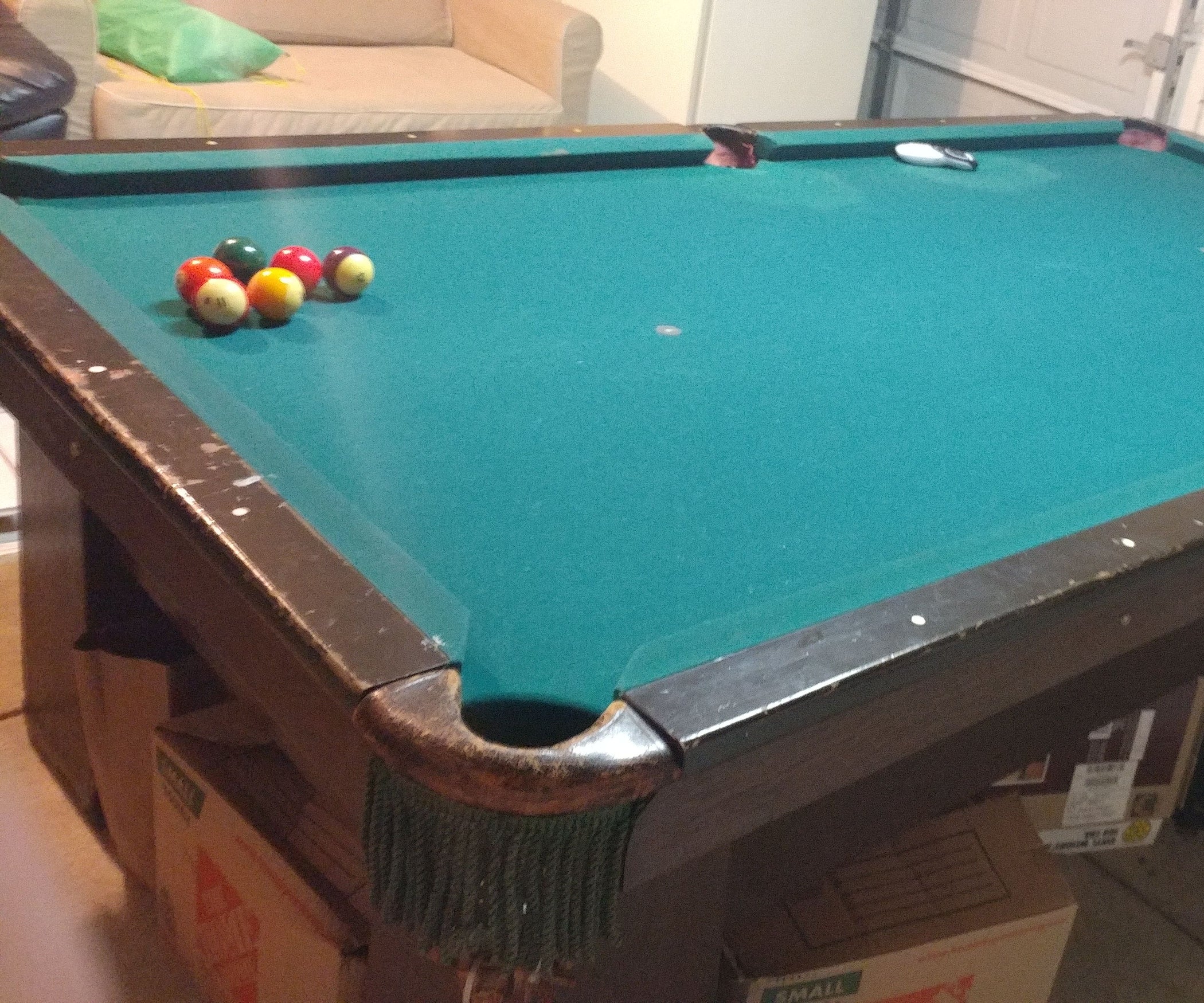 Refurbish Pool Table 9 Steps Instructables