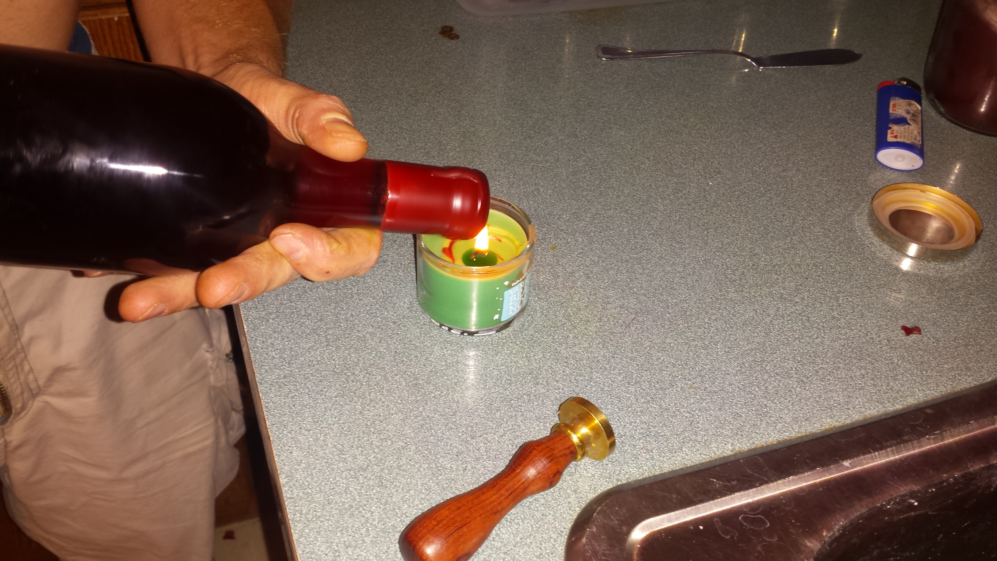 Waxing Wine Bottles 5 Steps (with Pictures) Instructables