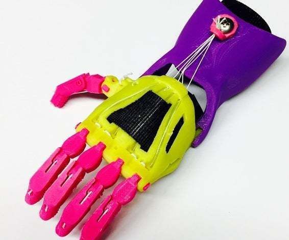 3d printed prosthetic hand in 4 steps! DIY Project DIY Project Image