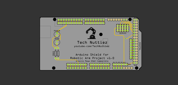 Automated Robotic Arm That Learns | Ft. Tinkercad, Arduino Mega ...