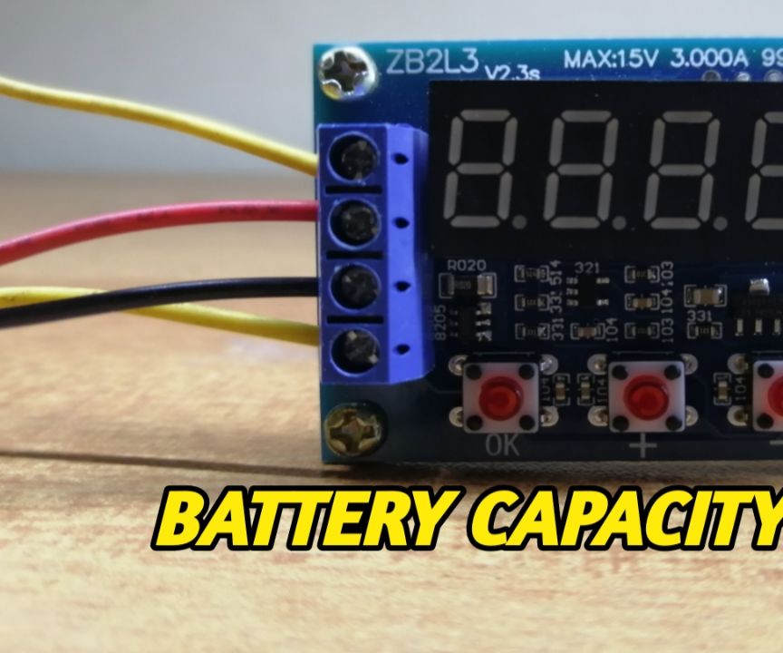 ZB2L3 BATTERY CAPACITY TESTER : 6 Steps - Instructables