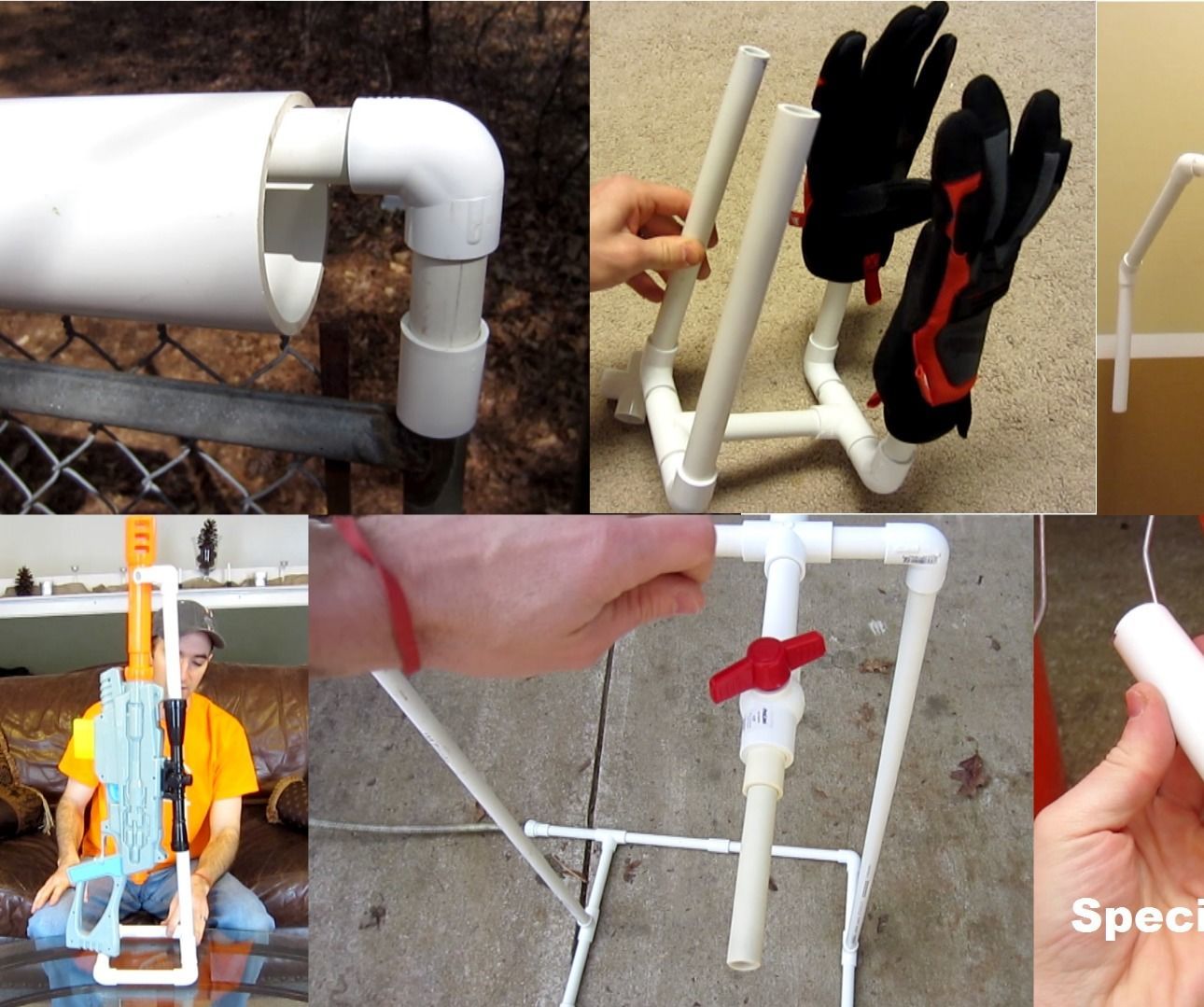 10 Life Hacks With PVC 8 Instructables