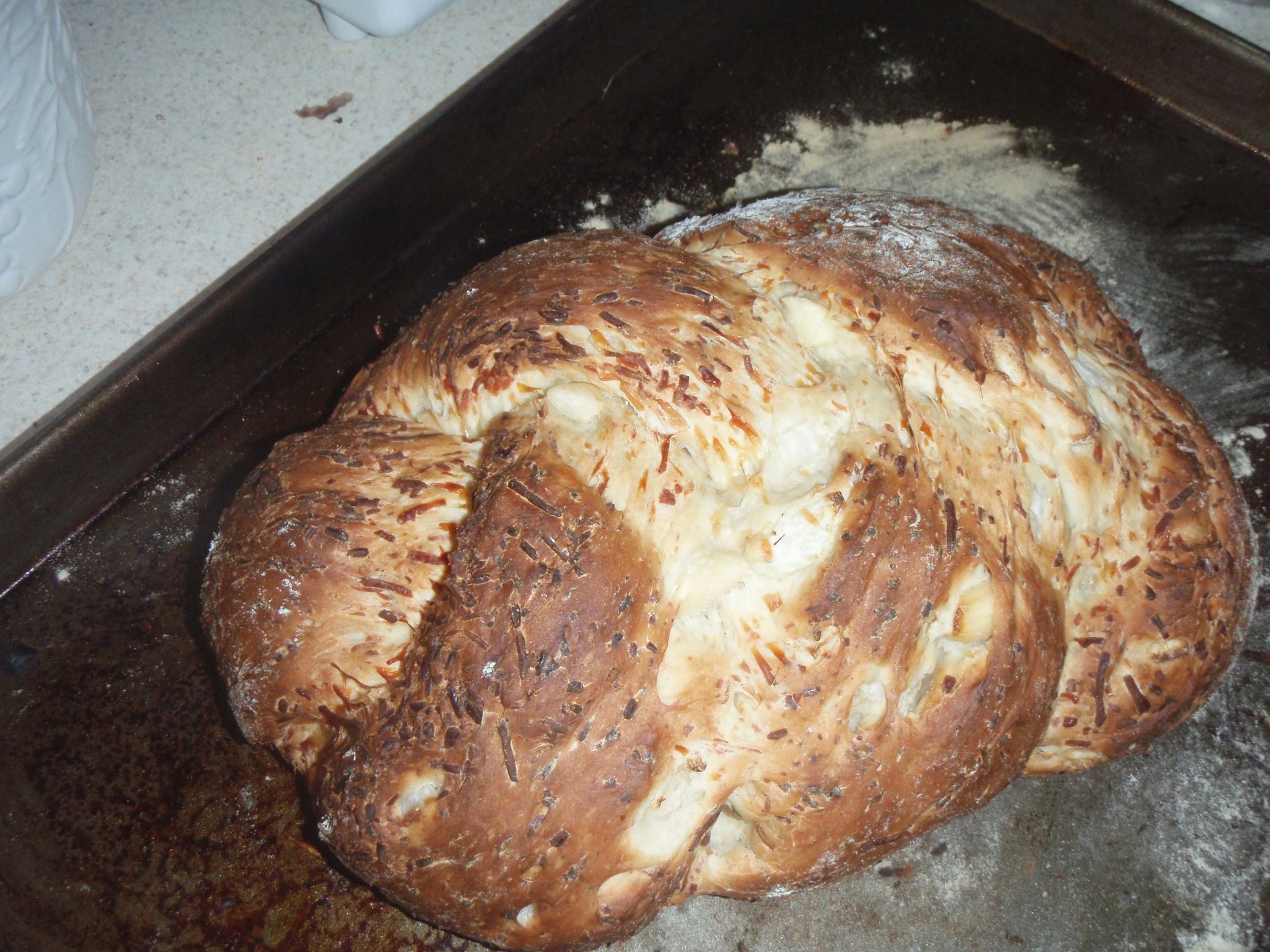 Awesome Garlic, Onion, Parmesan Braided Bread 15 Steps Instructables