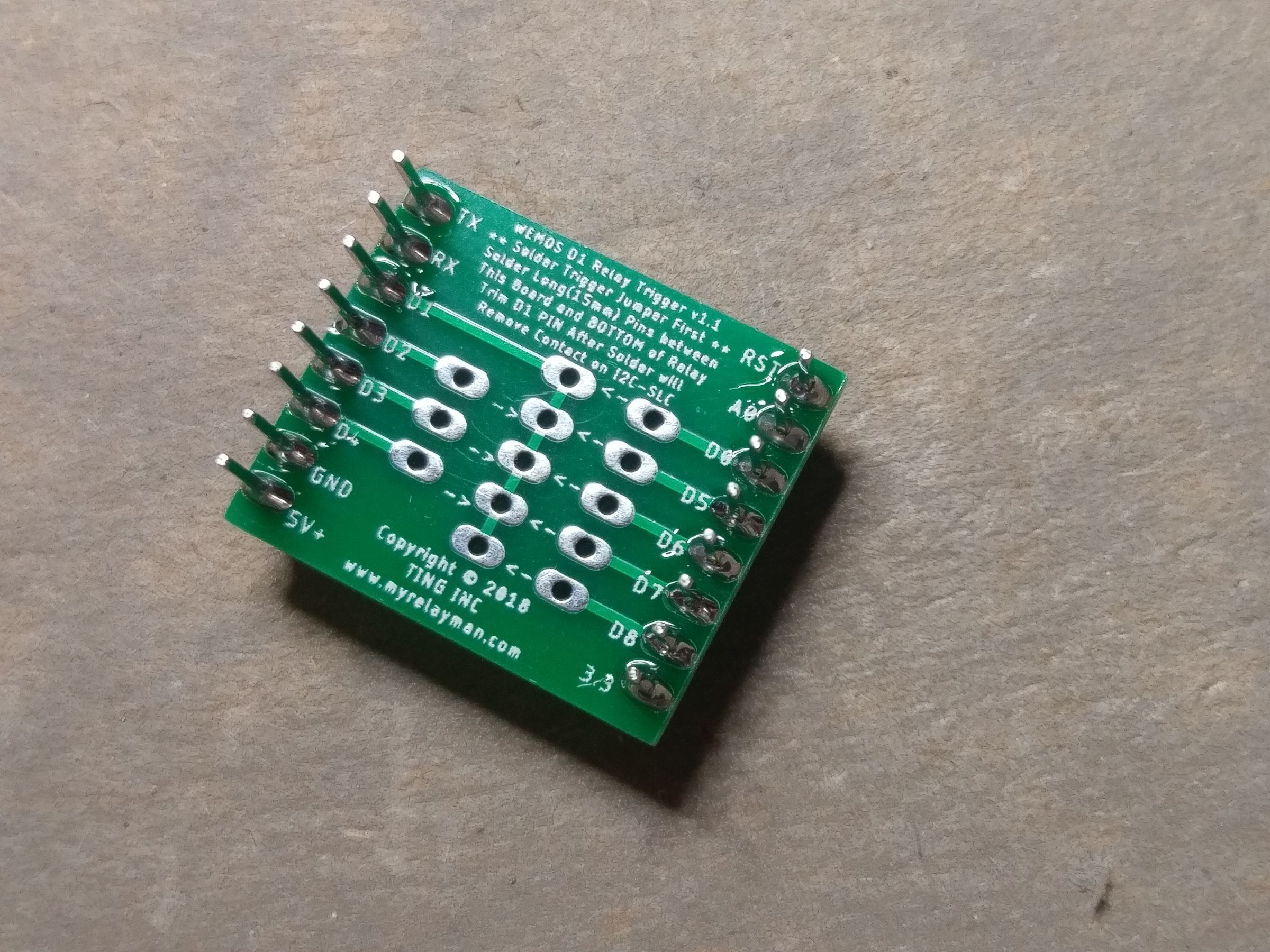 WEMOS D1 3 Relay Trigger Board 9 Steps Instructables