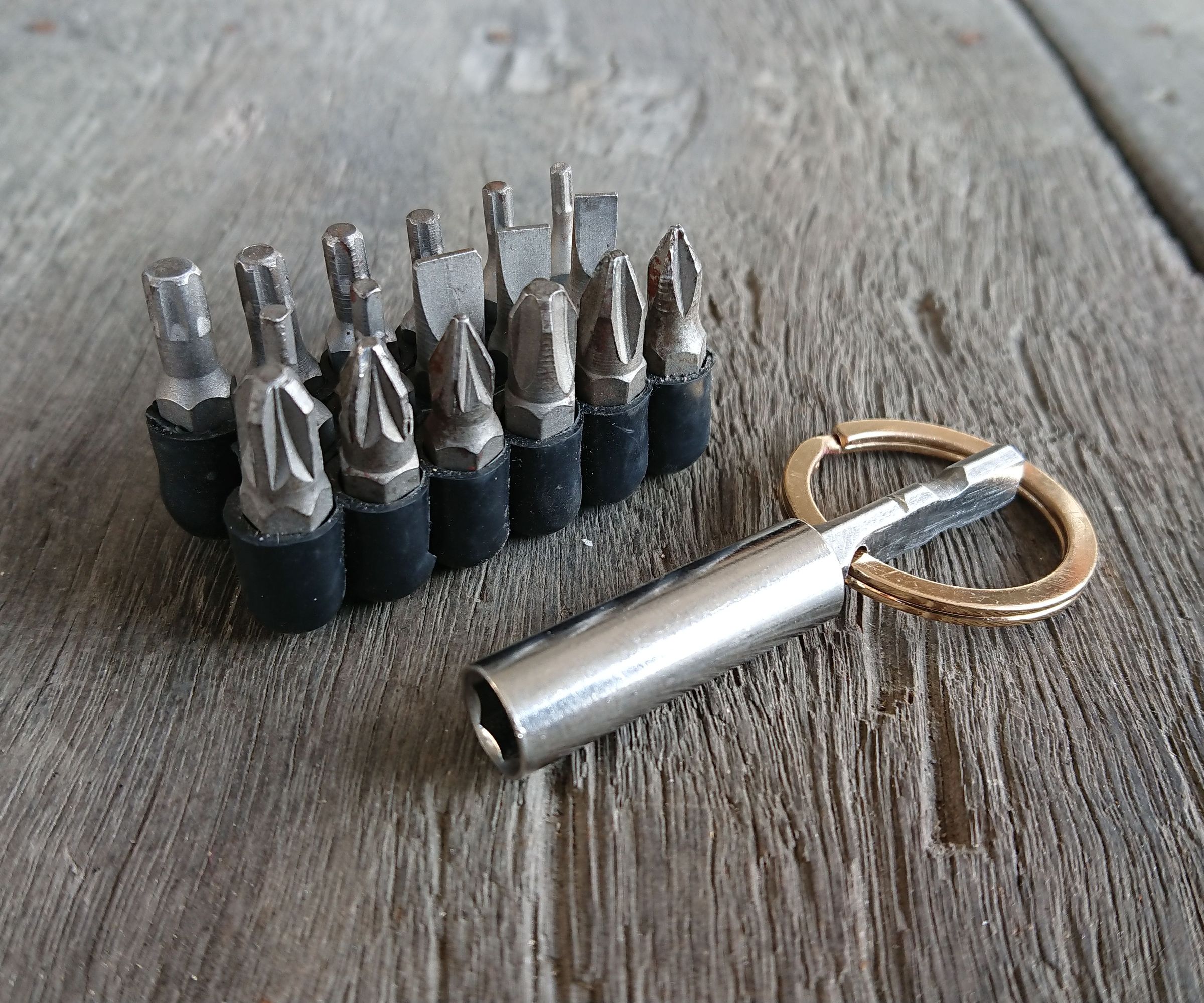 Magnetic Hex Extension Keyring