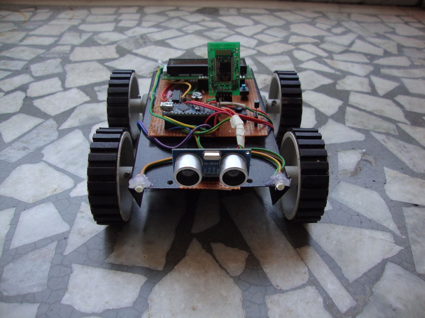 laptop controlled robot