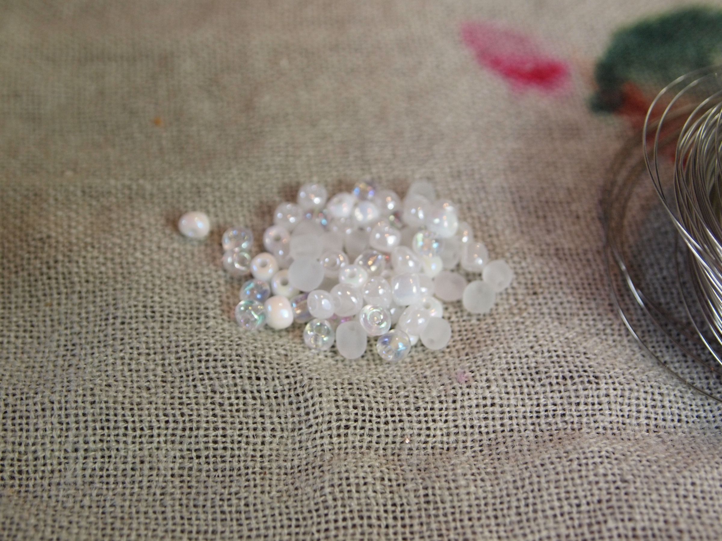 attaching veil to headpiece