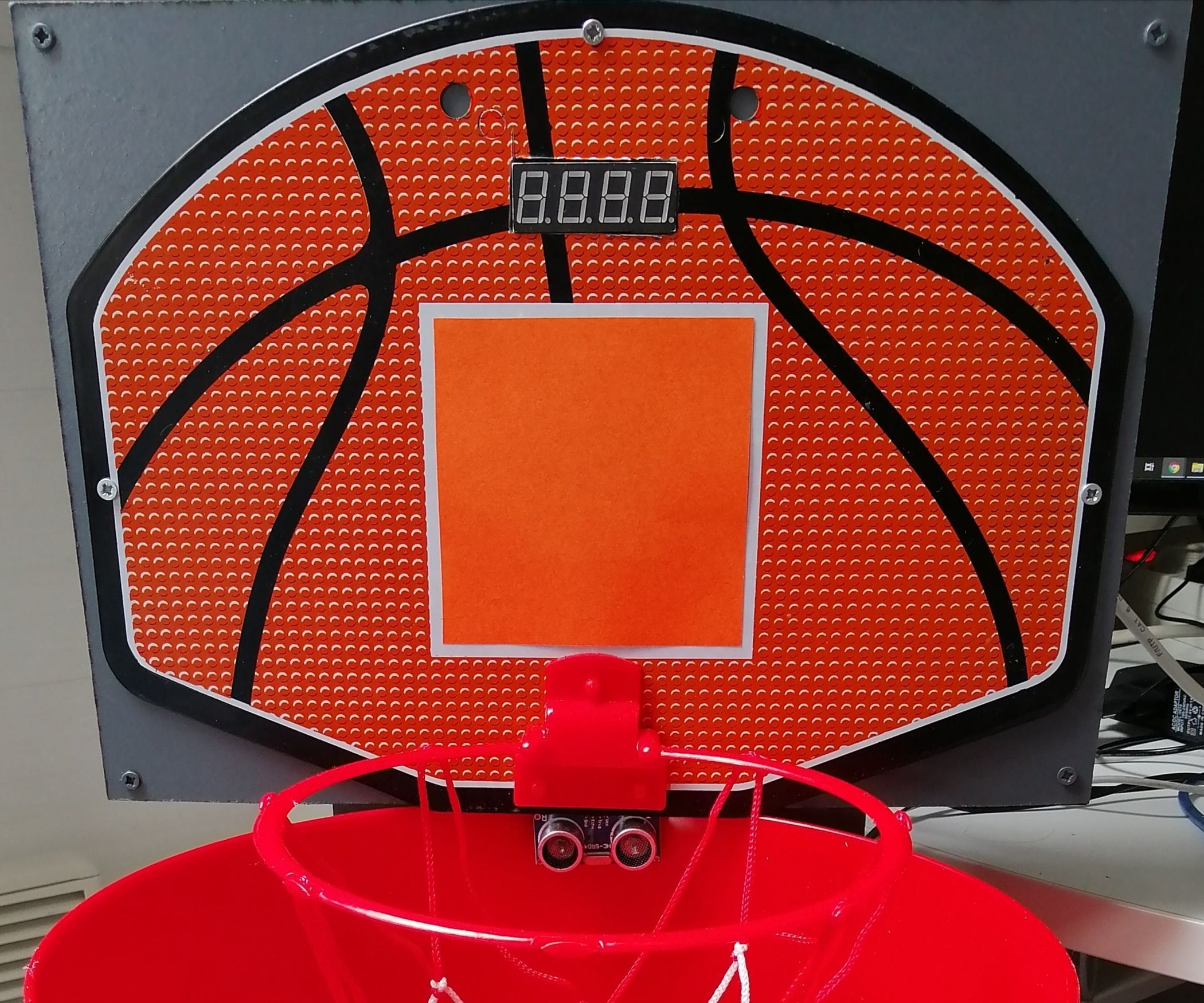 "CleanBasket" Bin With Basketball Hoop 4 Steps Instructables