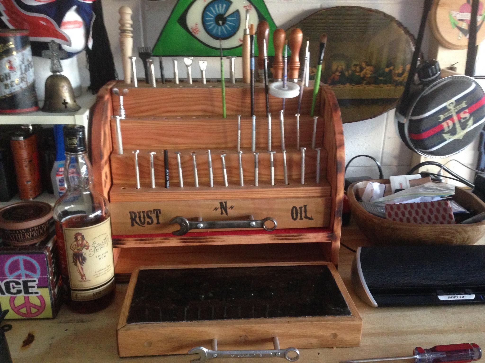 tool holder leather