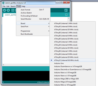 Programming an ATTiny13A Using Arduino & Servo Interpreter : 5 Steps ...