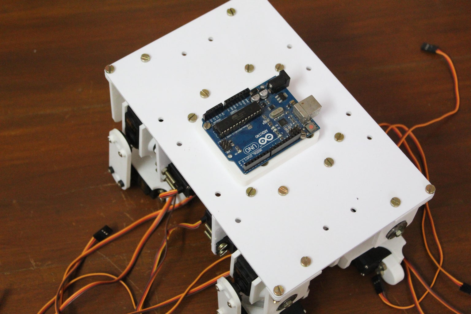 3D Printed Arduino Powered Quadruped Robot : 13 Steps (with Pictures ...