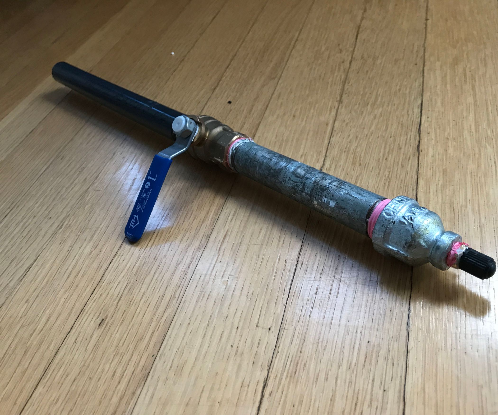 Mini Compressed Air Potato Gun 4 Steps Instructables