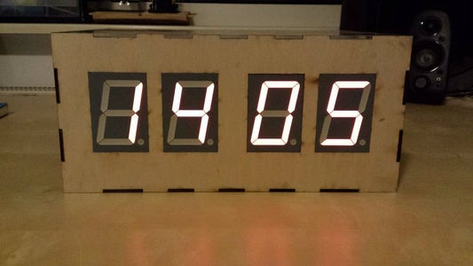 Arduino Real Time Clock With Large 7-segment Displays : 7 Steps (with ...