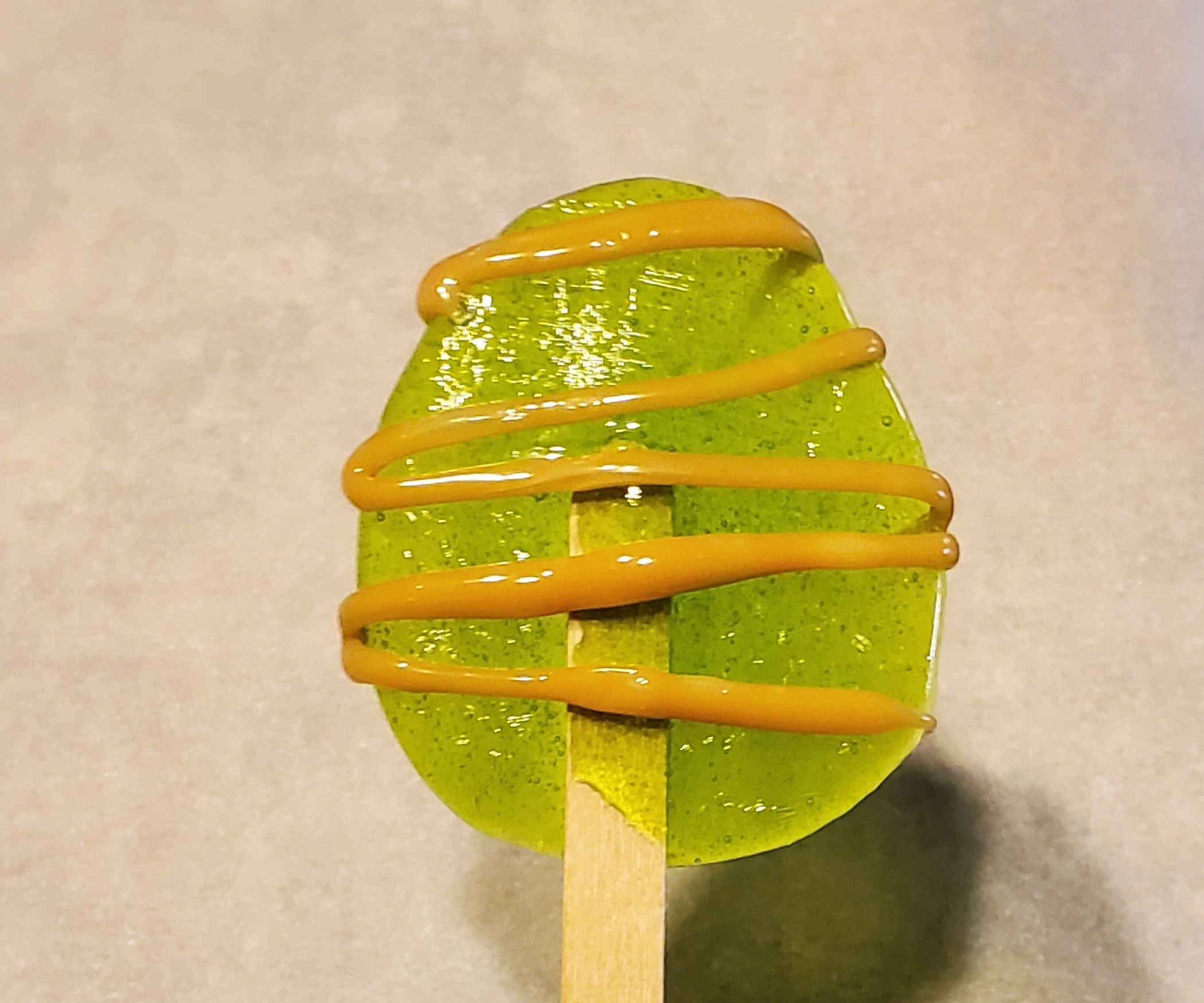 Caramel "Candy" Apple Lollipops 4 Steps Instructables