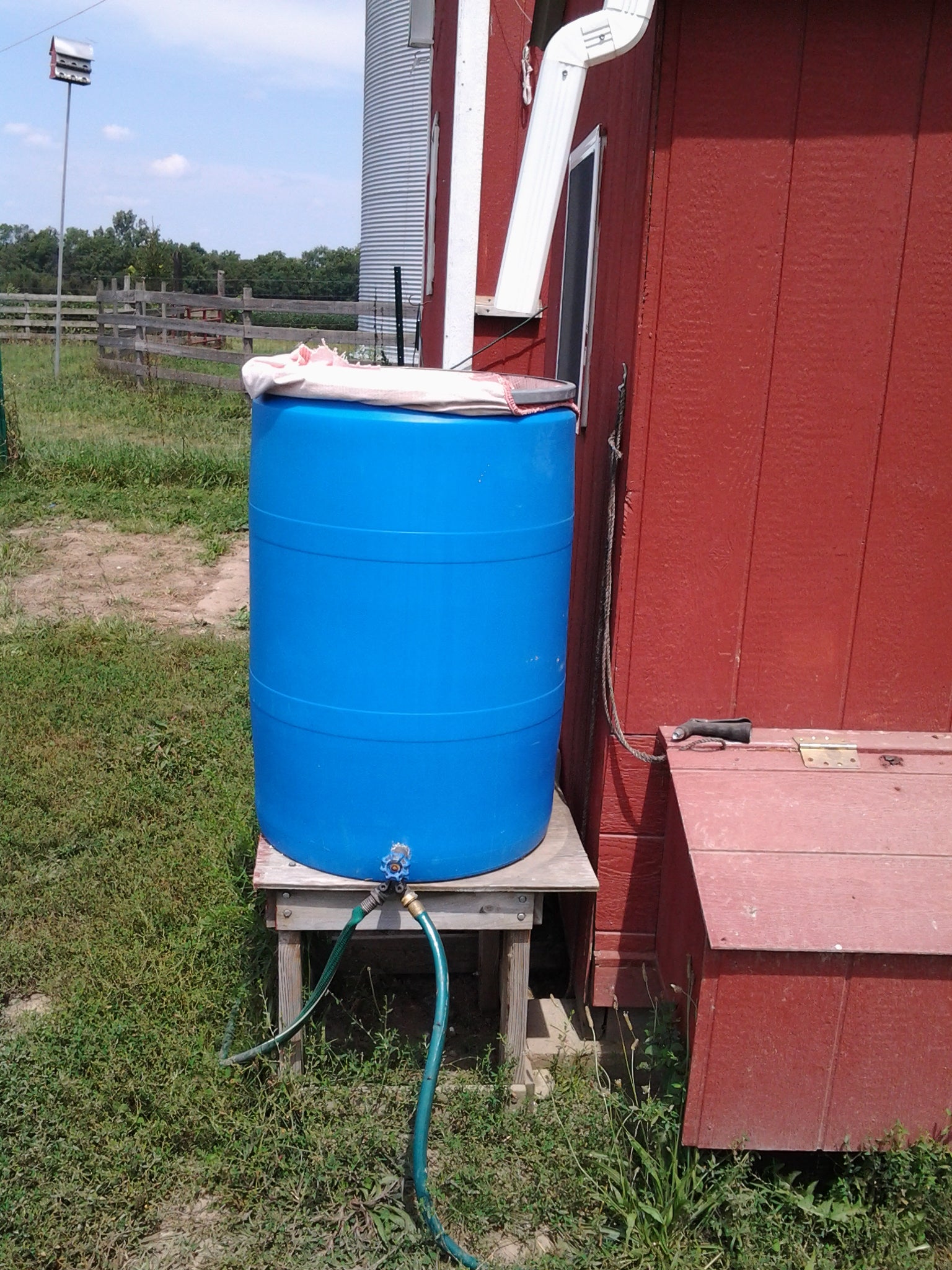 Rain Barrel Waterer Using a Float Valve Instructables