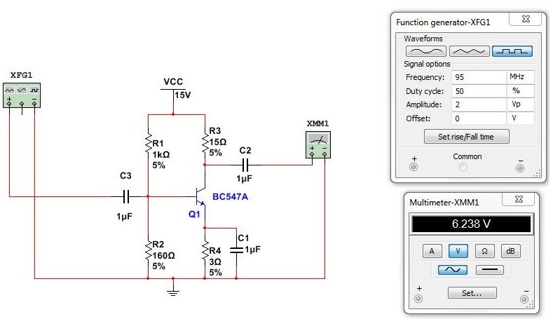 How To Design Common Emitter Amplifier 7 Steps With Pictures Instructables