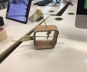 Cardboard Flag Automata by Marcus