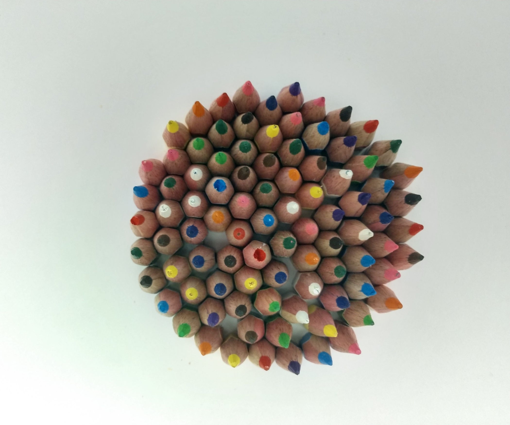 Colored Pencil End Grain Art for ALL! 4 Steps Instructables