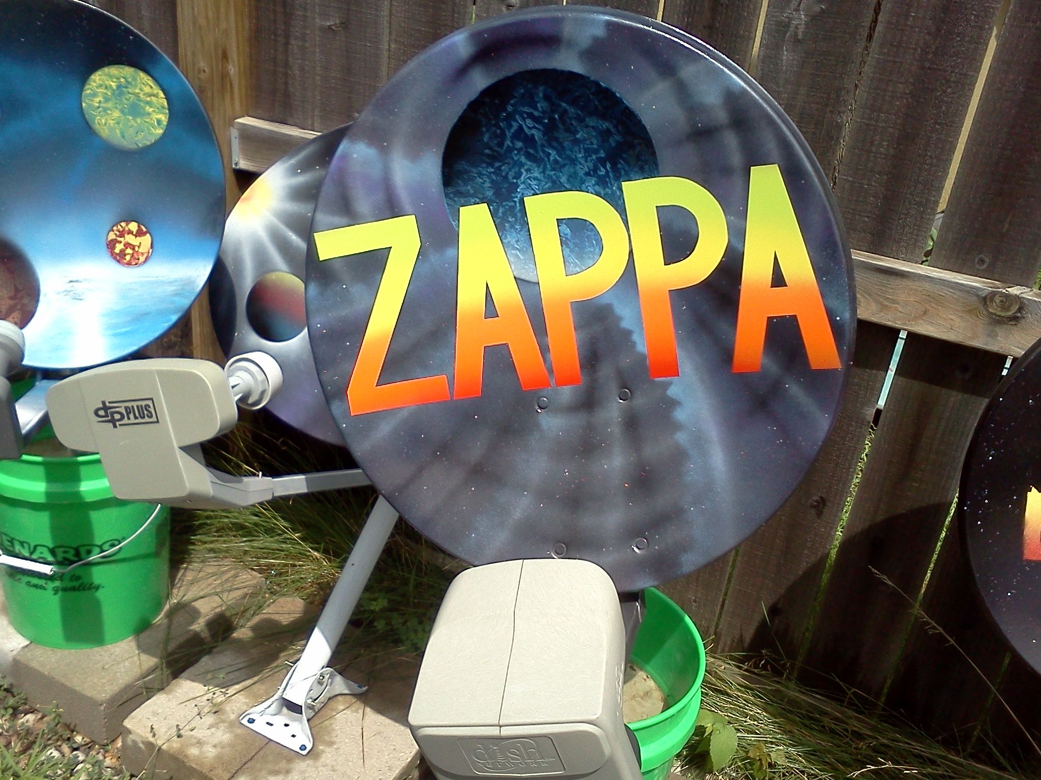 Painted Satellite Dish Instructables