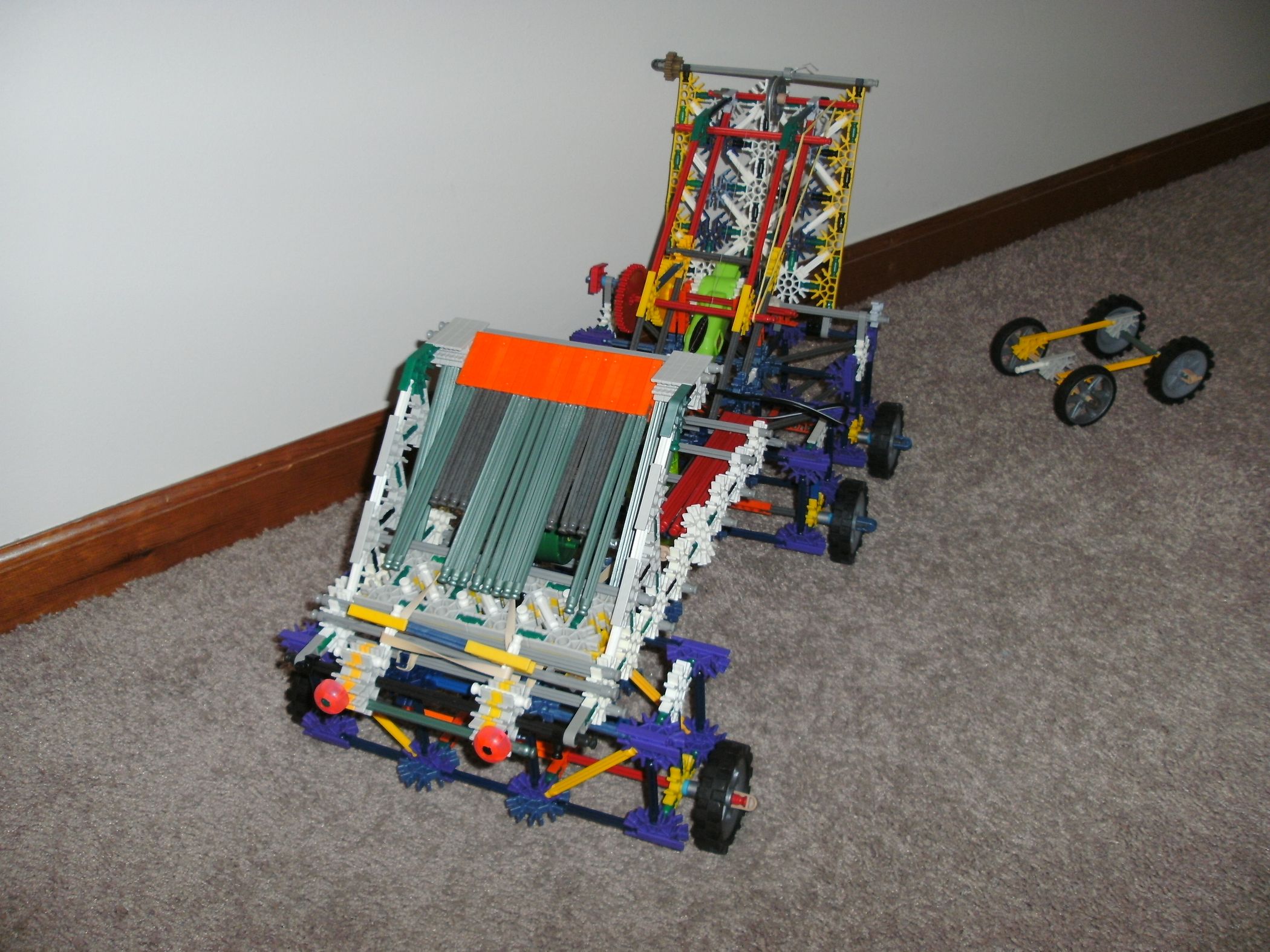 Knex Tow Truck V1 Instructions Included 10 Steps Instructables