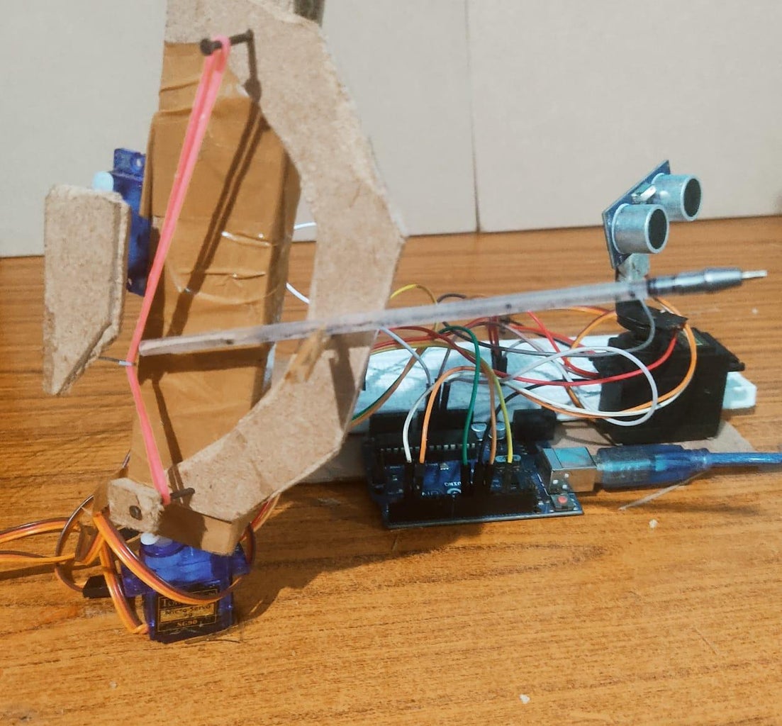 Auto Shooter to Object With Radar and Arrow- Box : 4 Steps - Instructables