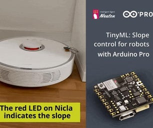 TinyML: Slope Control for Robots With Arduino Pro. Building an inclination estimator system with Nicla Sense ME and Neuton
