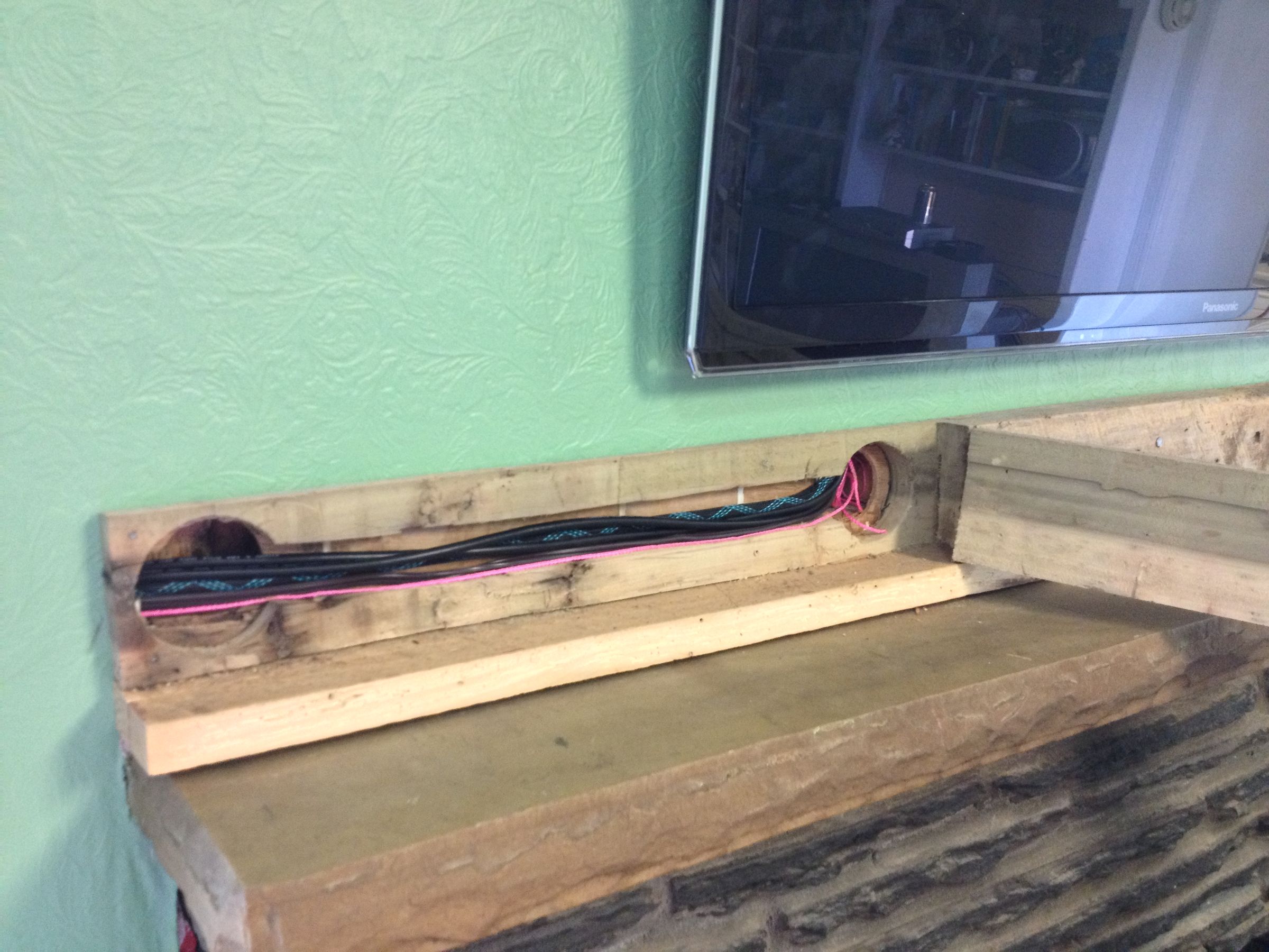 Run TV Cables Above a Fireplace 6 Steps (with Pictures) Instructables