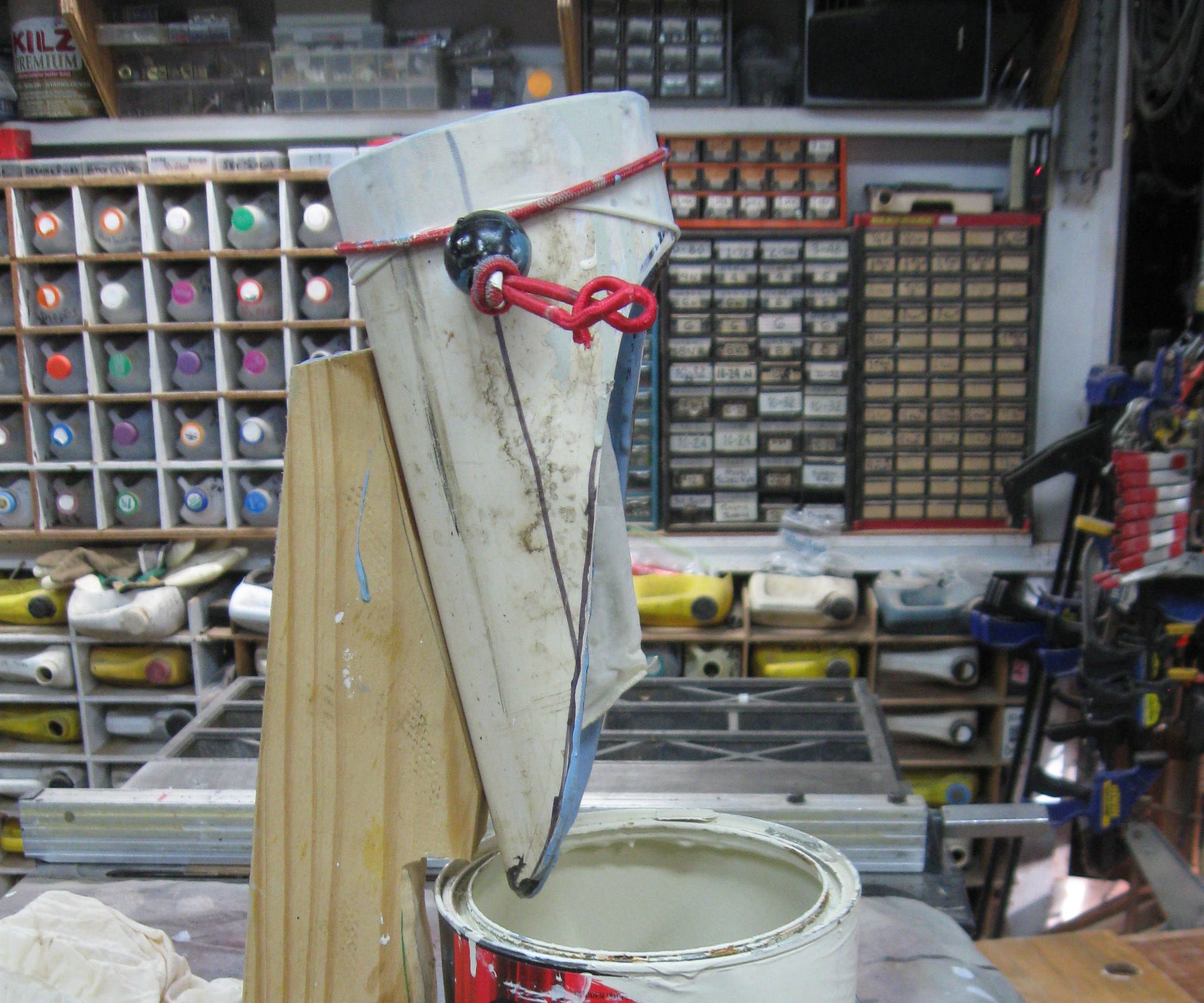 Paint Strainer Station 3 Steps Instructables