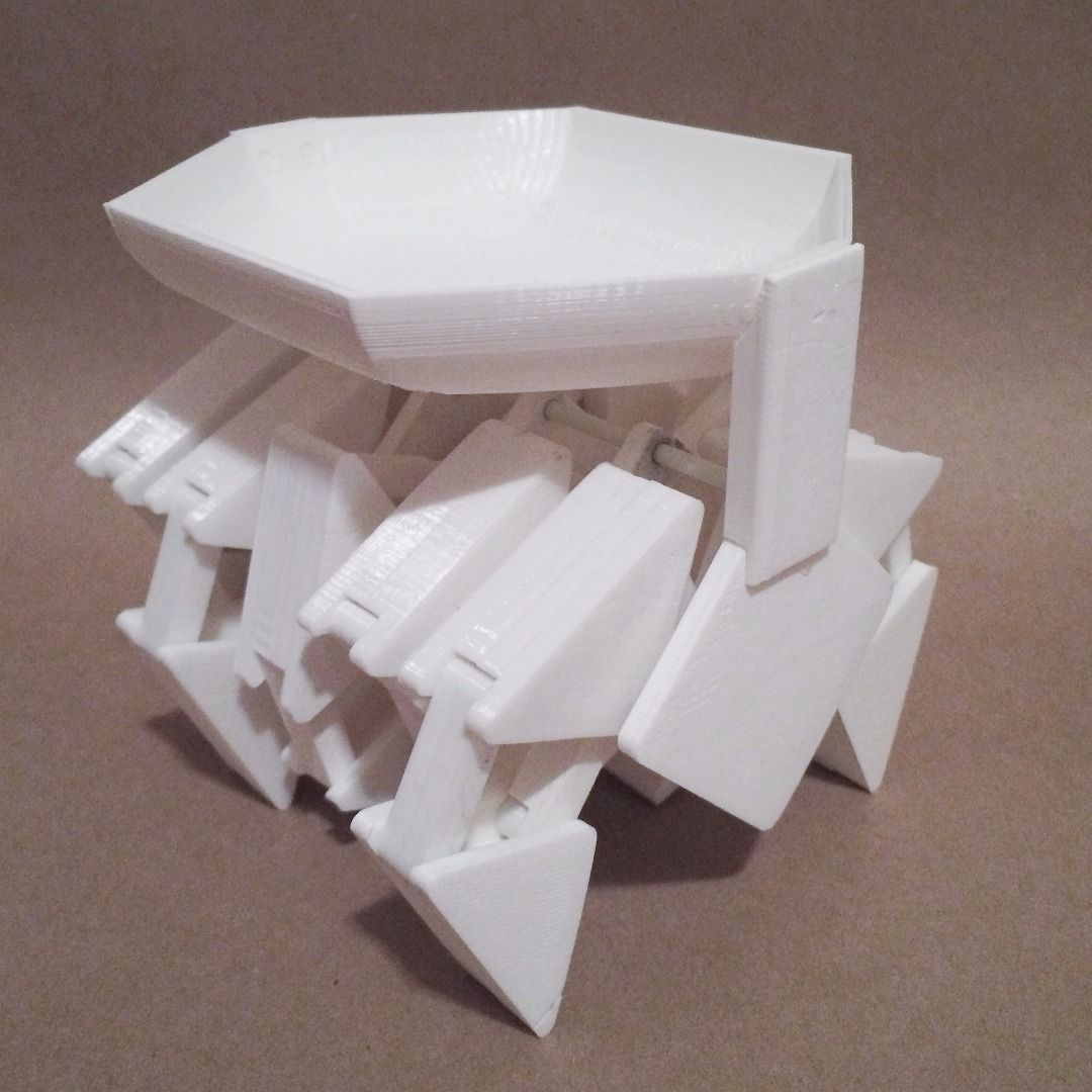 Strandbeest Inspired 3D Printable Walking Machine : 9 Steps (with ...