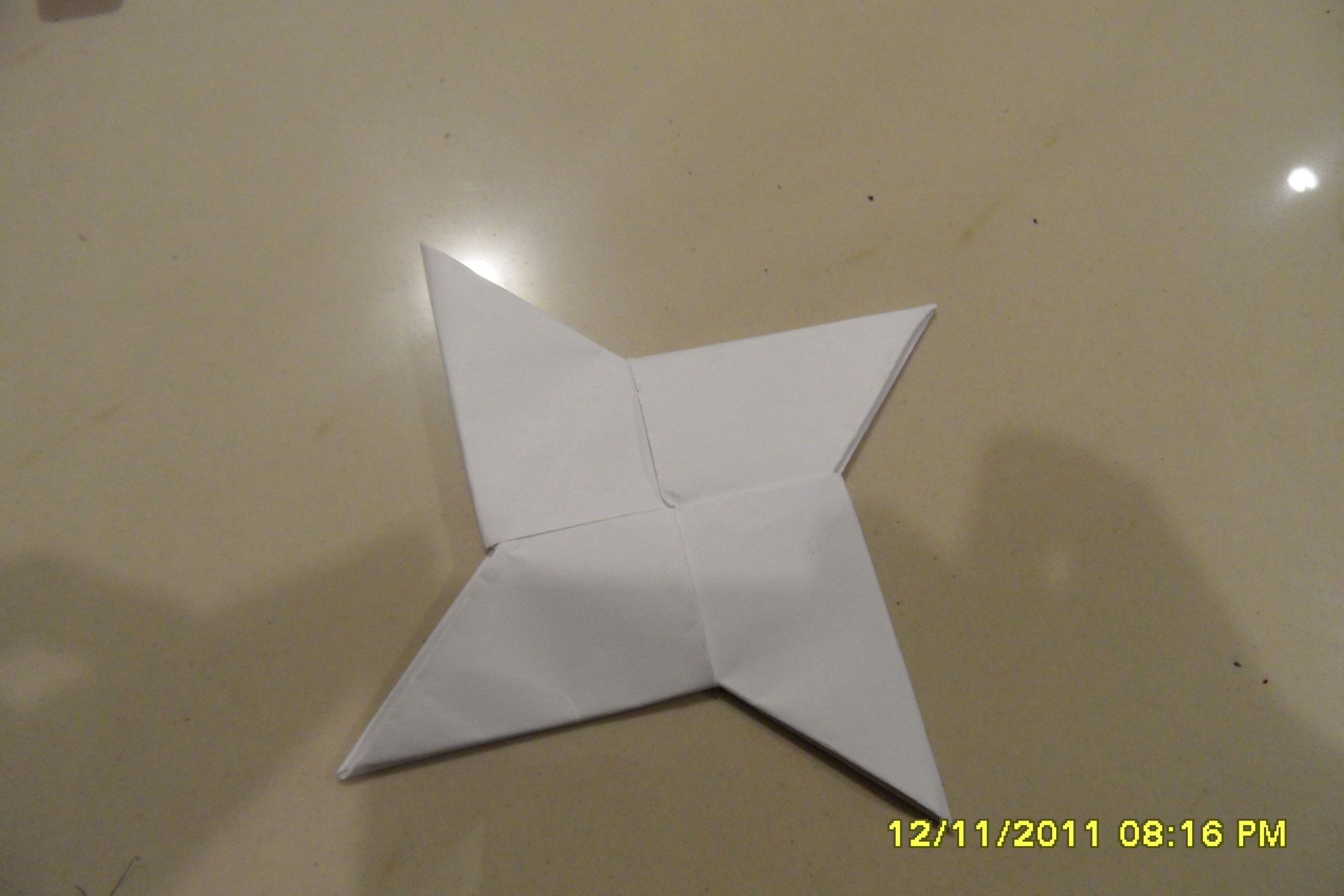Tinkers Construct Can Make A Paper Shuriken Origami