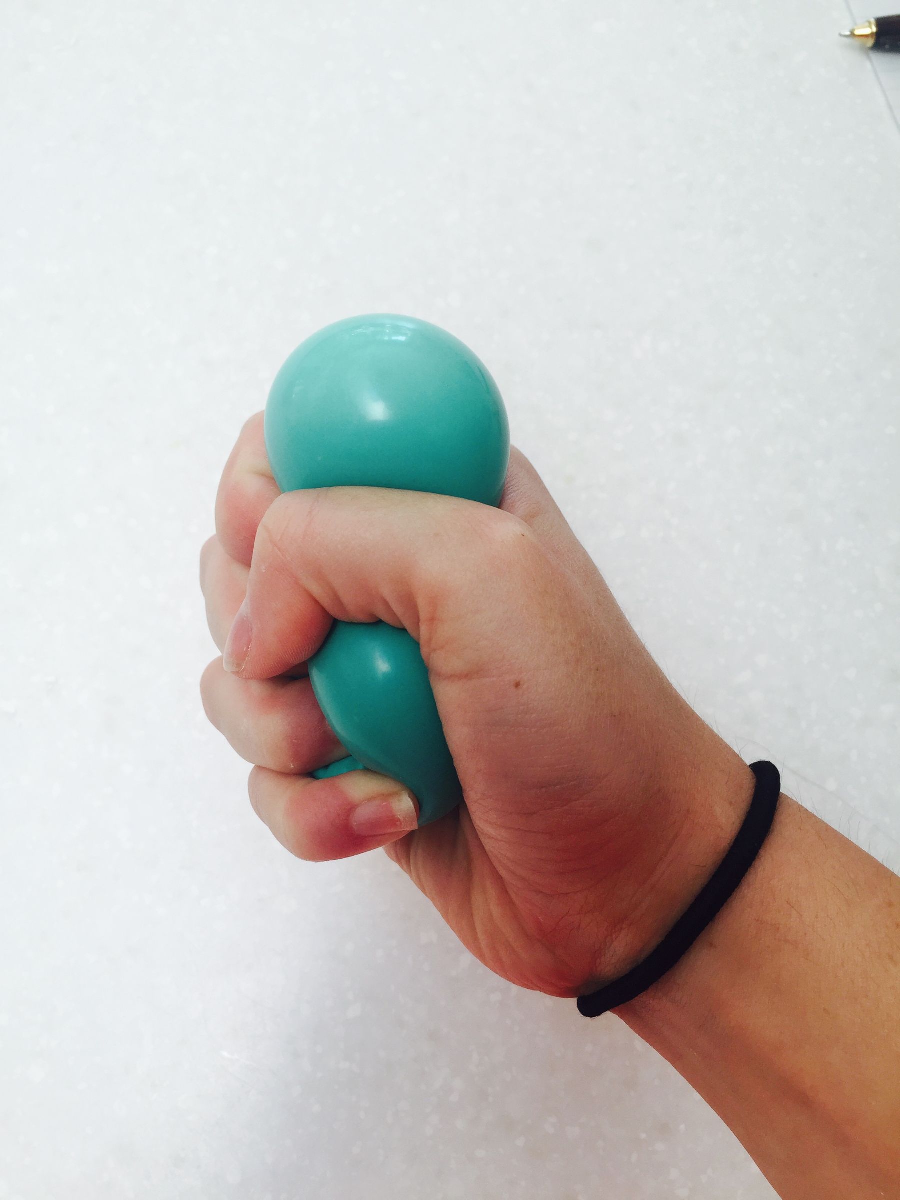 cornstarch and water stress ball