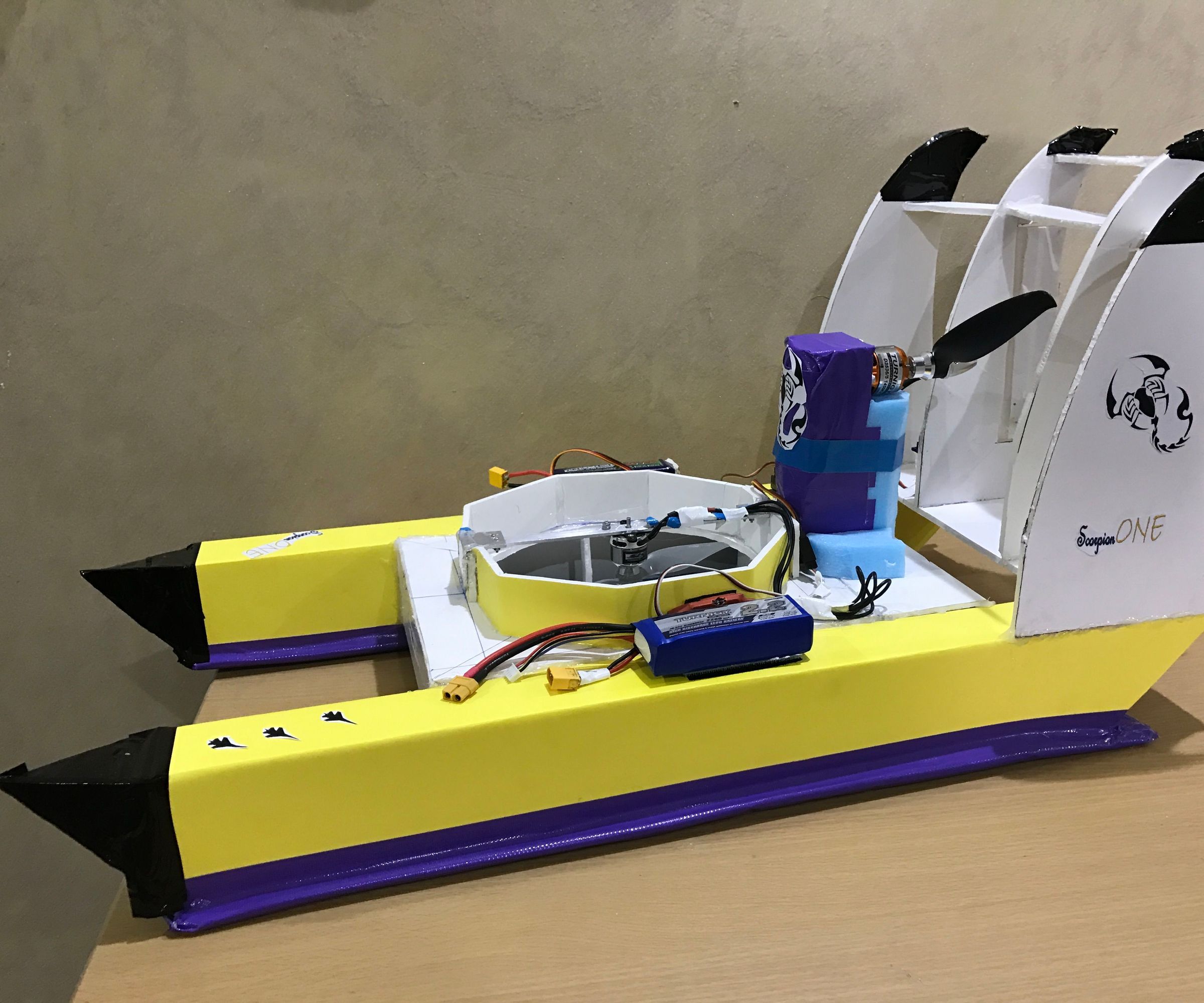 DIY guide for RC Hover-Craft with step-by-step instructions