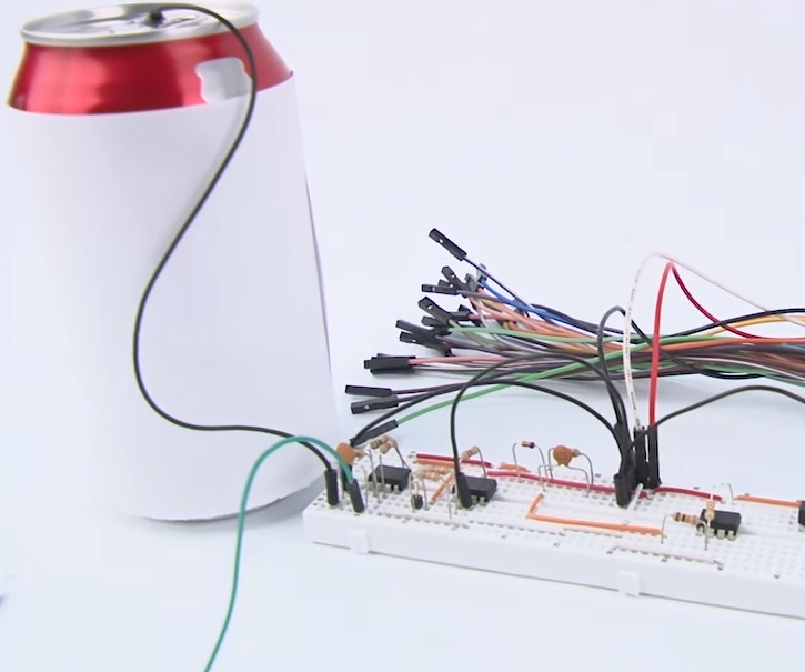 Soda Can Theremin 7 Steps (with