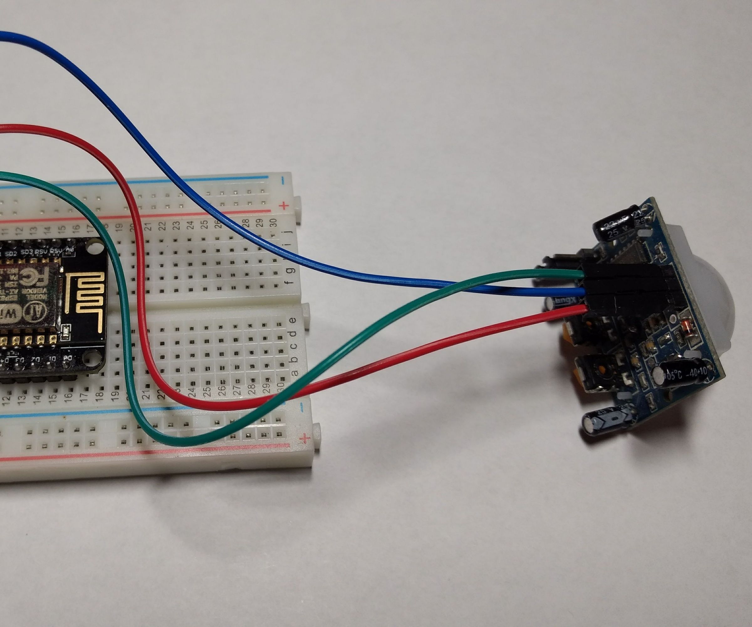 DIY guide for NodeMCU Motion Activated Security System with step-by-step instructions