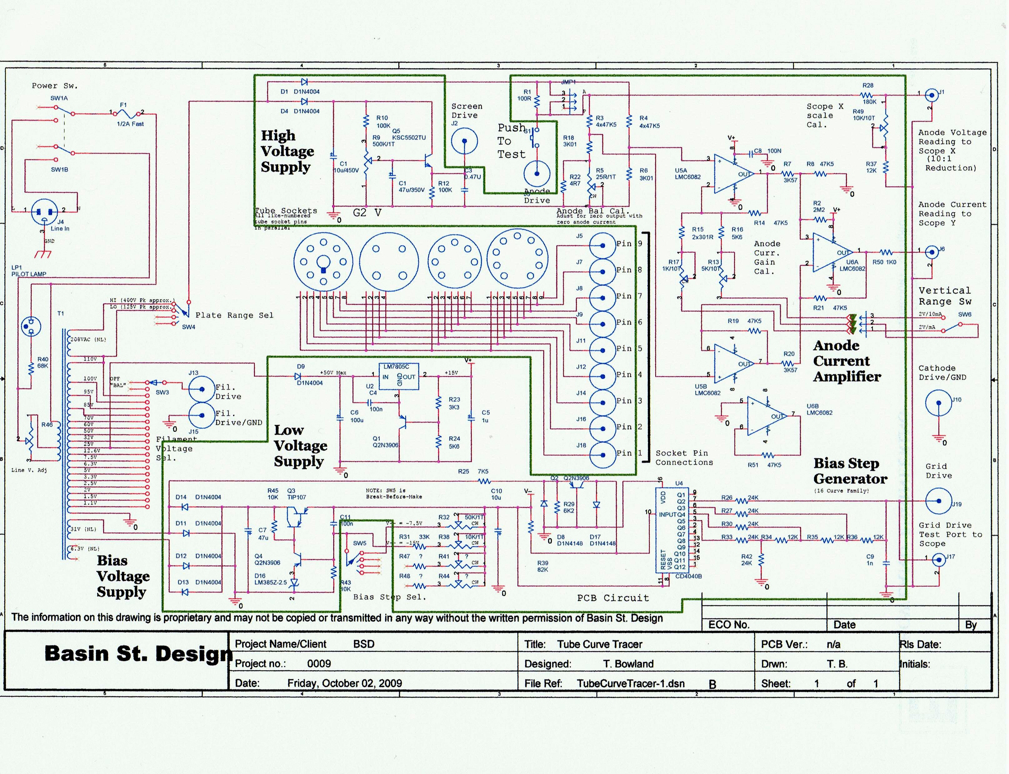 Tube Curve Tracer 10 Steps Instructables