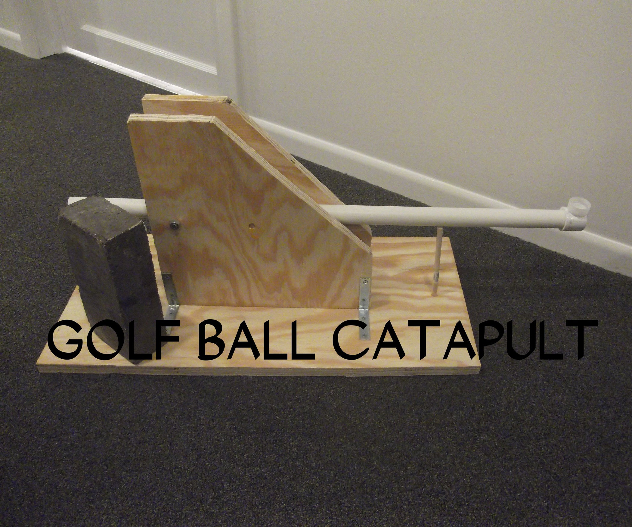 Golf Ball Catapult 6 Steps (with Pictures) Instructables
