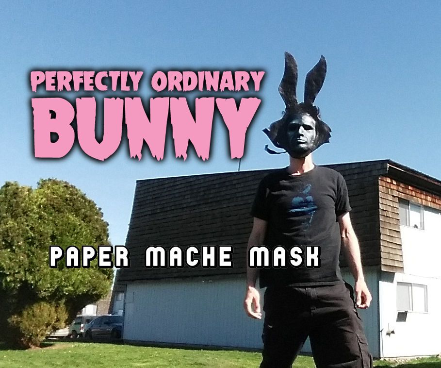 Perfectly Ordinary Bunny (Paper Mache Mask) 7 Steps (with Pictures