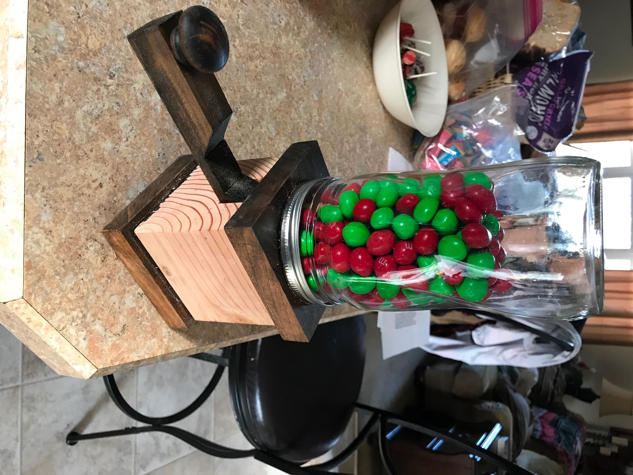 The Awesomest Jelly Bean Dispenser Ever 6 Steps (with Pictures