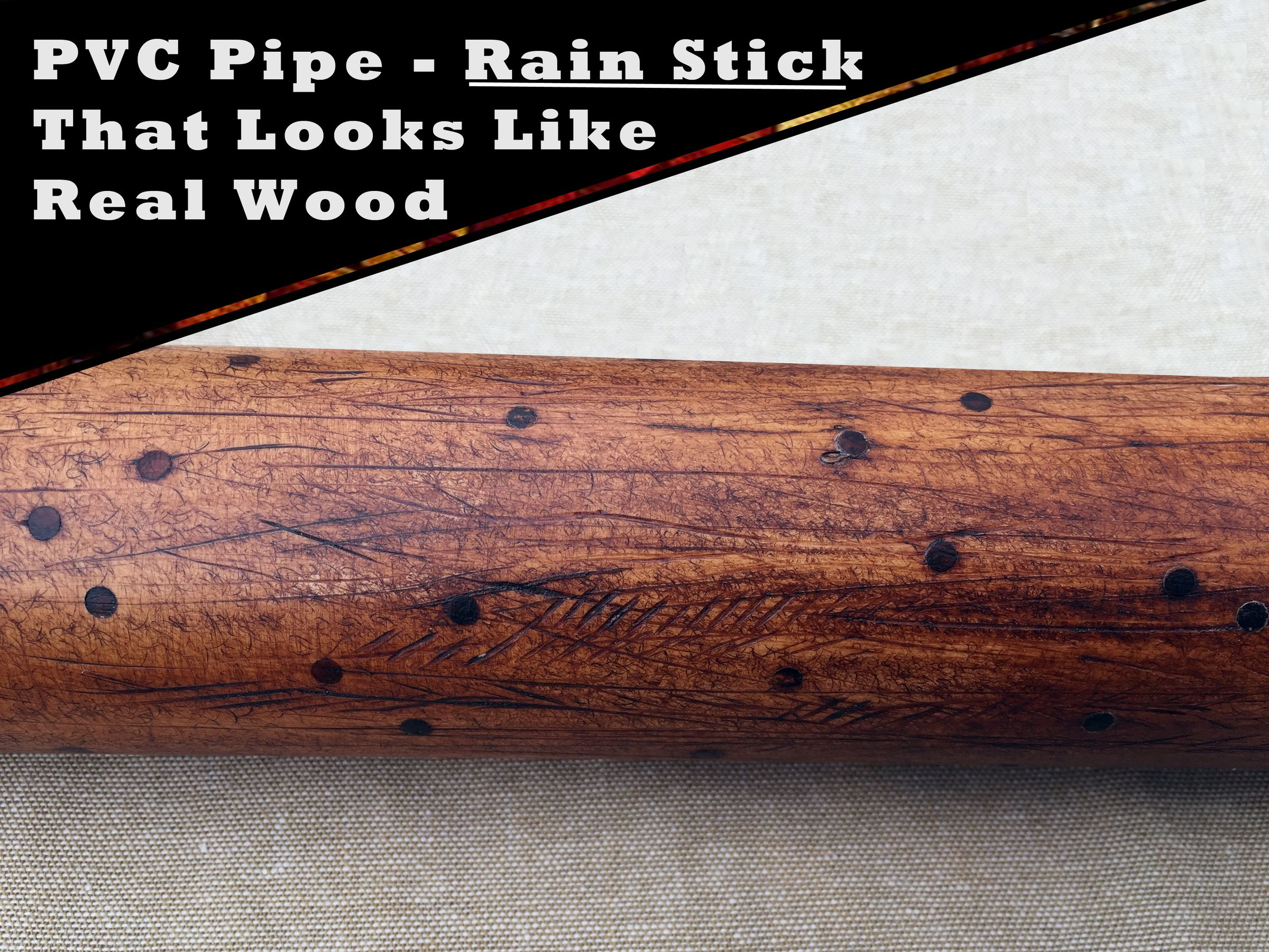 PVC Pipe Rain Stick 13 Steps (with Pictures) Instructables
